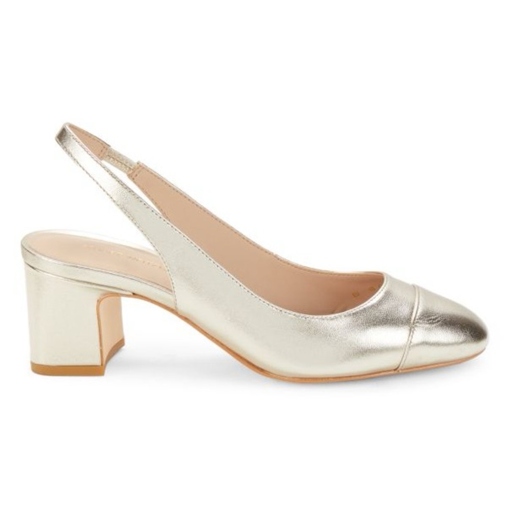 STUART WEITZMAN
57MM Milla Block Heel Slingback Pumps
